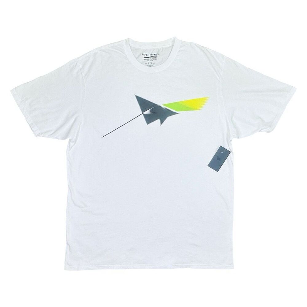 Paper Planes One Goal Infinite Possibilities Crew Neck Tee - Size 2XL